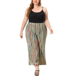 Agnes Orinda Women's Plus Size Boho Palazzo Lounge Wide Leg Pants With Elastic Waist And Stripe 20 Agnes Orinda Women's Plus Size Boho Palazzo Lounge Wide Leg Pants With Elastic Waist And Stripe -Lady Clothing Store GUEST 0242a5d8 80bb 4fc5 9afe eb56d2548254