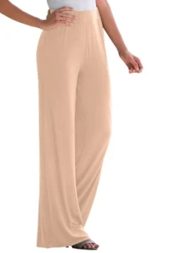 Jessica London Women’s Plus Size Everyday Wide Leg Pant -Lady Clothing Store GUEST 024d44ab e25a 488d 88c5 9f5d78069aa5