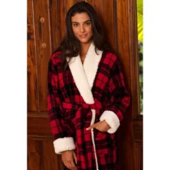 Women's Warm Winter Robe, Plush Fleece Full Length Long Bathrobe -Lady Clothing Store GUEST 028f4b8f 9ef5 4ca5 a5b3 e532f46a1ce6