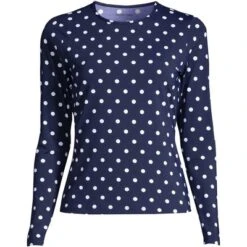 Lands' End Women's Crew Neck Long Sleeve Rash Guard UPF 50 Sun Protection Modest Swim Tee 30 Lands' End Women's Crew Neck Long Sleeve Rash Guard UPF 50 Sun Protection Modest Swim Tee -Lady Clothing Store GUEST 02b86b3f 5d61 47f5 8d46 d0b9bb62c616