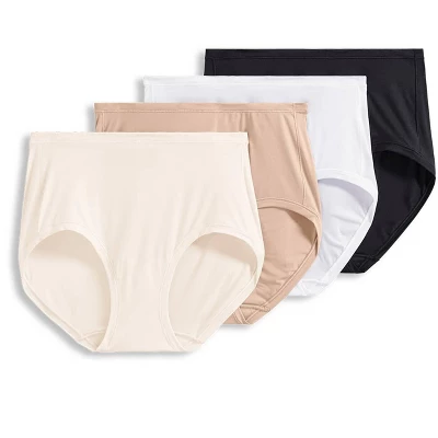 Jockey Women's TrueFit Promise Modern Brief - 4 Pack 5 Jockey Women's TrueFit Promise Modern Brief - 4 Pack - Image 3