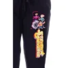 Steven Universe Womens' TV Show Characters Sleep Jogger Pajama Pants Black
