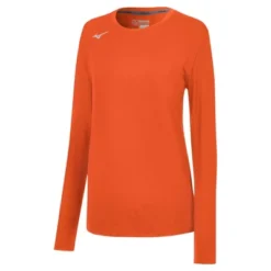 Mizuno Women's Long Sleeve Attack Tee -Lady Clothing Store GUEST 05fa1097 6829 414a a70f 18fcaee012e8