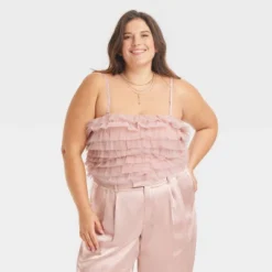 Women's Tiny Tulle Tank Top - A New Day™ -Lady Clothing Store GUEST 0816d1cb b246 4315 8225 2c733d98190a