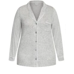 Women's Plus Size Hacci Button Top - Gray | AVENUE 11 Women's Plus Size Hacci Button Top - Gray | AVENUE -Lady Clothing Store GUEST 0c5f09cf 0cb7 4552 b18f f3a1a1156be4