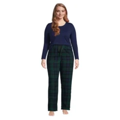 Lands' End Women's Pajama Set Knit Long Sleeve T-Shirt And Flannel Pants 12 Lands' End Women's Pajama Set Knit Long Sleeve T-Shirt And Flannel Pants -Lady Clothing Store GUEST 0ca6b682 02b6 4a47 b116 75c8bd7ff945