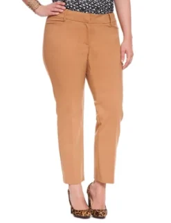 ELOQUII Women’s Plus Size Kady Fit Double-Weave Pant