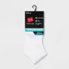 Hanes Performance Women's Extended Size Cushioned 6pk Ankle Athletic Socks - White 8-12 -Lady Clothing Store GUEST 130d7855 1cb3 4bdb a9ba 01843c343649