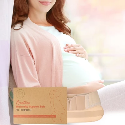 KeaBabies 2 In 1 Pregnancy Belly Support Band, Maternity Belt, Pregnancy Must Haves Baby Belly Bands (Classic Ivory) 10 KeaBabies 2 In 1 Pregnancy Belly Support Band, Maternity Belt, Pregnancy Must Haves Baby Belly Bands (Classic Ivory) - Image 8