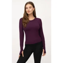 Yogalicious Womens Seamless Zaia Long Sleeve Active Shirt -Lady Clothing Store GUEST 168149a8 71c8 48d2 a38f 303a9b6651b6