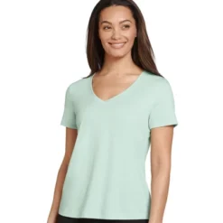 Jockey Women's Everyday V-Neck Tee -Lady Clothing Store GUEST 1705d695 b2a1 4b04 98d8 8f53d8cb0b5a