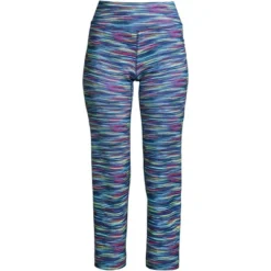 Lands' End Lands' End Women's Tall Active Crop Yoga Pants -Lady Clothing Store GUEST 1743d0f0 e3fc 49cb a3cd 7e47f4e3f660