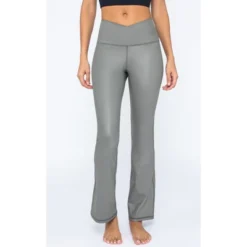 90 Degree By Reflex Interlink High Shine Cire Elastic Free Crossover V-Back Flared Leg Yoga Pants -Lady Clothing Store GUEST 188277e1 a328 4ea8 a176 7cb738af3a09