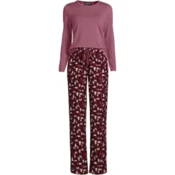 Lands' End Women's Pajama Set Knit Long Sleeve T-Shirt And Flannel Pants 17 Lands' End Women's Pajama Set Knit Long Sleeve T-Shirt And Flannel Pants -Lady Clothing Store GUEST 1995b6b2 6690 4680 b042 1ac59e4859b8