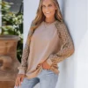 Women's Cutout Lace Sweater - Cupshe -Lady Clothing Store GUEST 1bf032c8 612a 4d5a ad6f 8b4420519654