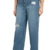 ELOQUII Womenâs Plus Size Classic Fit Distressed Straight Leg Jean 2 ELOQUII Womenâs Plus Size Classic Fit Distressed Straight Leg Jean -Lady Clothing Store GUEST 1c9b1186 6858 41fc 9d26 31cbcf460852