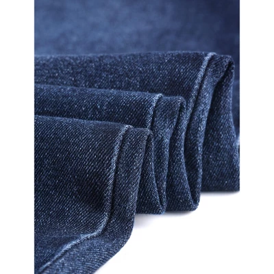 Agnes Orinda Women's Plus Size Denim Pants Frayed Washed Ankle Jeans With Slash Pockets 7 Agnes Orinda Women's Plus Size Denim Pants Frayed Washed Ankle Jeans With Slash Pockets - Image 5