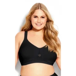 Women's Plus Size Soft Caress Bra - Black | AVENUE -Lady Clothing Store GUEST 1f2b8673 a702 4f84 a027 180cb6220dcd