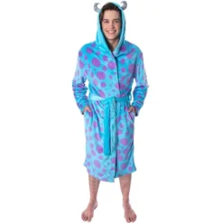 Disney Adult Monsters Inc Sulley Costume Fleece Plush Robe Bathrobe -Lady Clothing Store GUEST 22072d92 4ad7 49ca a0c0 0f9416db4e4c