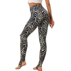 Allegra K Women's Printed High Waist Elastic Waistband Yoga Stirrup Pants -Lady Clothing Store GUEST 236bdd07 62f1 44fa b12c 1f3cd2440e37