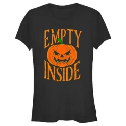 Junior's Lost Gods Halloween Empty Inside T-Shirt -Lady Clothing Store GUEST 23dbac06 5840 4839 b8a8 401146e741bc