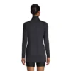 Lands' End Women's Quarter Zip Long Sleeve Tunic Rash Guard Cover-up UPF 50 Sun Protection