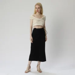 Women's Casual Midi A-Line Skirt -Lady Clothing Store GUEST 28c0d815 567c 46b6 8f9b 4761bbbb4c06