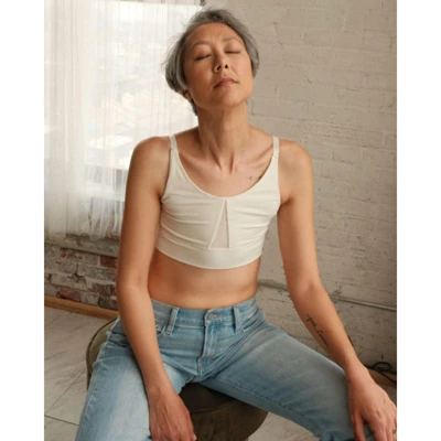 AnaOno Women's Post-Surgery Soft Leslie Leisure Bralette Black - Large 8 AnaOno Women's Post-Surgery Soft Leslie Leisure Bralette Black - Large - Image 6