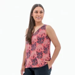 Aventura Clothing Women's Rochelle Split Neck Tank Top -Lady Clothing Store GUEST 28f20439 79c0 43b5 936f aff6d185bebd