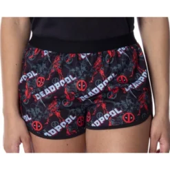 Marvel Women's Deadpool Racerback Tank And Shorts Sleepwear Pajama Set Deadpool Everywhere -Lady Clothing Store GUEST 29f5427c e491 494b b6d4 f96fd6264acf