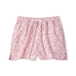 Women's Floral Print High-Rise Board Shorts - Kona Sol™ Pink -Lady Clothing Store GUEST 2ae07dfb 07e0 4d14 ac13 0031e416c35f