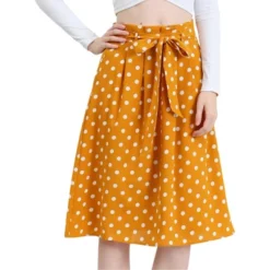 Allegra K Women's Belted Elastic High Waist Vintage A-Line Midi Skirt 20 Allegra K Women's Belted Elastic High Waist Vintage A-Line Midi Skirt -Lady Clothing Store GUEST 2dba6538 baf7 452d b4b0 0a14219a87da