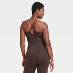 Women's Light Support Allover Cozy Cami Sports Bra - All In Motion™ -Lady Clothing Store GUEST 30c470c4 87c6 49ca 9348 6b0e3b98b072