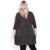 Women's Plus Size Amaya Tunic - Gray Marle | AVENUE -Lady Clothing Store GUEST 316ff3a4 b2b3 4a4e adf0 91887c672d6e