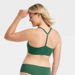 Women's Signature Smooth Scoop Bralette - Auden™ Green -Lady Clothing Store GUEST 33254d4f 04fe 45f0 8b6c a630a93225e2