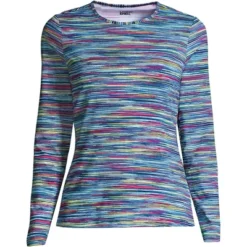 Lands' End Women's Crew Neck Long Sleeve Rash Guard UPF 50 Sun Protection Modest Swim Tee 36 Lands' End Women's Crew Neck Long Sleeve Rash Guard UPF 50 Sun Protection Modest Swim Tee -Lady Clothing Store GUEST 335188c1 d1de 4b67 8f79 5f2f816e745c