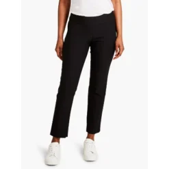 NIC+ZOE Women's Ankle Wonderstretch Pant Black Onyx Size 0