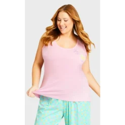 Women's Plus Size Chicks Sleep Tank - Chicks Placement | AVENUE -Lady Clothing Store GUEST 353b3977 7e67 4287 861d d4ae7506a62c