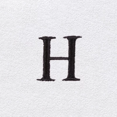 Modern Cotton Absorbent Traditional Adult Unisex Solid With Monogram Bath Robe By Blue Nile Mills 13 Modern Cotton Absorbent Traditional Adult Unisex Solid With Monogram Bath Robe By Blue Nile Mills - Image 11