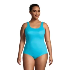 Lands' End Women's Plus Size DD-Cup Chlorine Resistant Scoop Neck Soft Cup Tugless Sporty One Piece Swimsuit -Lady Clothing Store GUEST 3aa3d5bb ab24 433d bf65 a05fa9d3e364
