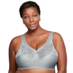 Glamorise Womens MagicLift Original Support Wirefree Bra 1000 Soft Gray -Lady Clothing Store GUEST 3b3cfea2 9843 42c2 9da9 1657d50085b8