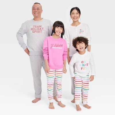 Women's Oh What Fun Matching Family Thermal Pajama Top - Wondershop™ White 5 Women's Oh What Fun Matching Family Thermal Pajama Top - Wondershop™ White - Image 3