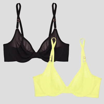 Smart & Sexy Sheer Mesh Demi Underwire Bra 2-Pack 16 Smart & Sexy Sheer Mesh Demi Underwire Bra 2-Pack - Image 14