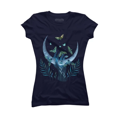 Junior's Design By Humans Moth - Hand By EpisodicDrawing T-Shirt 6 Junior's Design By Humans Moth - Hand By EpisodicDrawing T-Shirt - Image 4