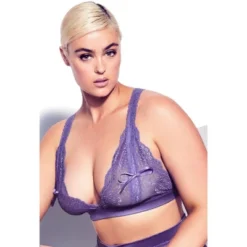 Women's Plus Size Portia Split Cup Bralette - Purple | FOX & ROYAL -Lady Clothing Store GUEST 3d4ae99b e51a 404d b637 aad65091876f