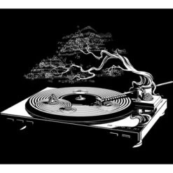 Women's Design By Humans The Sound Of Zen By EranFowler Racerback Tank Top