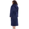Women's Fuzzy Plush Fleece Bathrobe With Hood, Soft Warm Hooded Lounge Robe -Lady Clothing Store GUEST 42039e62 32cb 48bf a6ca f80458eeef31