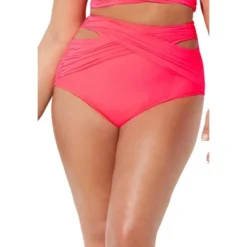 Swimsuits For All Women’s Plus Size Crisscross Wrap Bikini Bottom -Lady Clothing Store GUEST 42471e6c 4210 4cca 9e60 2a5bf53d1be2