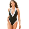 Swimsuits For All Women’s Plus Size Plunge Colorblock One Piece -Lady Clothing Store GUEST 4427a0ac 41d4 4676 87c0 70b856a5b64b