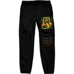 Cobra Kai Never Dies Men's Black Sweatpants -Lady Clothing Store GUEST 44a76364 3d17 4f5c 91bb 9f82f3998b99